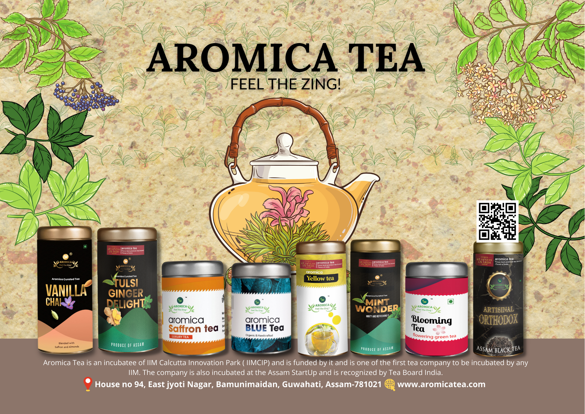 A REVOLUTION THAT FITS A TEA-Aromica Tea